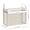 White/L 1Pcs, variant on HOARBOEG 1Pcs Clear PVC Storage Bag with Zipper, Foldable Heavy Duty Storage Bin for Clothes, Transparent Waterproof Moving Bag for Bedding Blanket Organizer