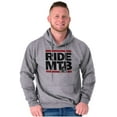 thumbnail image 5 of Ride MTB Mountain Bike Cyclist Hoodie Sweatshirt Women Men Brisco Brands S, 5 of 5
