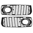 thumbnail image 3 of Fog Light Grilles 2Pcs Car Fog Light Grilles Replacement With Electroplated Aperture Fit For  A5 S5 08-12, 3 of 8