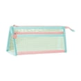 thumbnail image 2 of Zipper Pouches for Organizing,Mesh Zipper Pouch Bags,Mesh Nylon Storage Bag with Zipper,9IN Small Makeup Bag Toothbrush Toothpaste Cosmetic(Green), 2 of 6