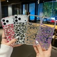 thumbnail image 4 of For iPhone 17 Pro Case - Compatible with MagSafe Women Girls Cute Magnetic Protective Phone Cover Fun Unique Girly Cute Leopard Pattern Hybrid Rubber Slim Shockproof Design,Yellow, 4 of 9