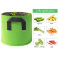 thumbnail image 2 of Soumake Gallon Plant Grow Bag With Handles Non-Woven Fabric Farm Home Vegetable Planting Grow Bag Garden Supplies Household, 2 of 7
