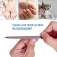 thumbnail image 4 of Lima de uñas GigaGround de metal y acero inoxidable, 6 unidades, para uñas naturales, 4 of 7