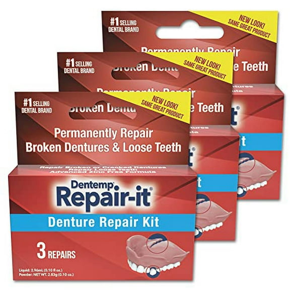 Repair-It Denture Repair Kit D-091 .7 Ounces