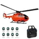 thumbnail image 4 of Helicóptero RC Drone Hélice única sin alerones Estabilización de giroscopio de 6 ejes RC Avión Altitud Mantener Juguete de regalo para niños Niñas Adultos 2 Batería Romacci Helicóptero RC, 4 of 7