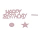 thumbnail image 3 of Confeti de cumpleaños Jadeshay 2000 piezas Carta de feliz cumpleaños para fiesta de cumpleaños Color Oro rosa, 3 of 7