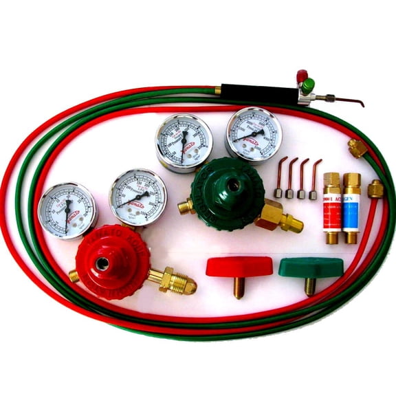 Propane, Oxygen Jewelers' Torch Kit, Regulators, Flash Arrestor, Smith TYPE