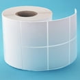 thumbnail image 6 of FELTECHELECTR 2000Pcs White Copper Paper Printer Tape Barcode Labels for Barcode Labeling, 6 of 8