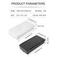 thumbnail image 4 of POINTERTECK Desk Drawer Punch Free Invisible Drawer Self-adhesive Under Desk Drawer Storage Box Plastic Drawer Miscellaneous Organizer for Home Office Kitchen, 4 of 6