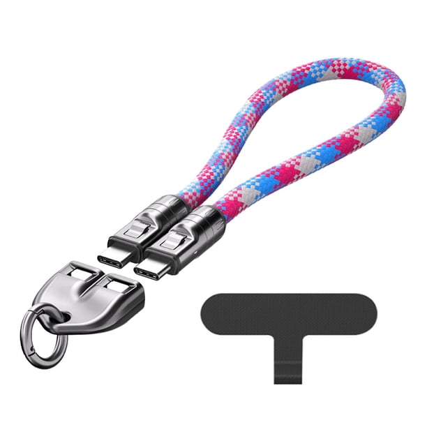 Cable de carga C a C de 240 W con pulsera portátil
