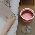 thumbnail image 4 of Foldable Foot Soaking Bucket Plastic Foot Bath Multifunctional Folding Bucket Thickening Foot Washing Bucket Basin Massage Foot Bathing, 4 of 8