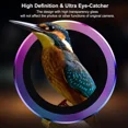 thumbnail image 3 of 2 Pcs Camera Lens Protector For Samsung S24 S23 Ultra Plus A55 A35 A15 9H Tempered Glass Screen Protector Cover Film Metal Ring Colorful Samsung A15, 3 of 6