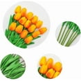 thumbnail image 3 of WE Artificial PU Tulips ，Real Touch Fake Flower Arrangement Bouquets for Home Office Wedding Decoration, 3 of 6
