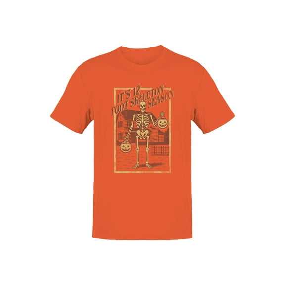 12-Foot Skeleton Season Fun Men's T-shirt