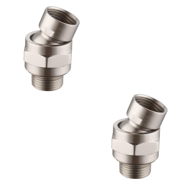 Billuyoard Adaptador de ducha Cabezal de ducha de acero inoxidable Válvula desviadora Separador de agua para baño, cepillado Type1 NO1 Billuyoard CBP155874