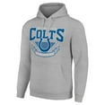 thumbnail image 2 of Men's Starter Heather Gray Indianapolis Colts -80s Inspired Pullover Hoodie, 2 of 3