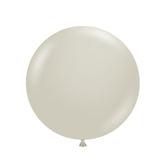 Tuf-Tex 17" Stone Latex Balloons (50 Ct)