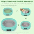 thumbnail image 4 of EasyinBeauty Paraffin Wax Machine for Hands and Feet, 3000ml Touchscreen Warmer with 6 Jasmine Wax Packs, 4 of 10