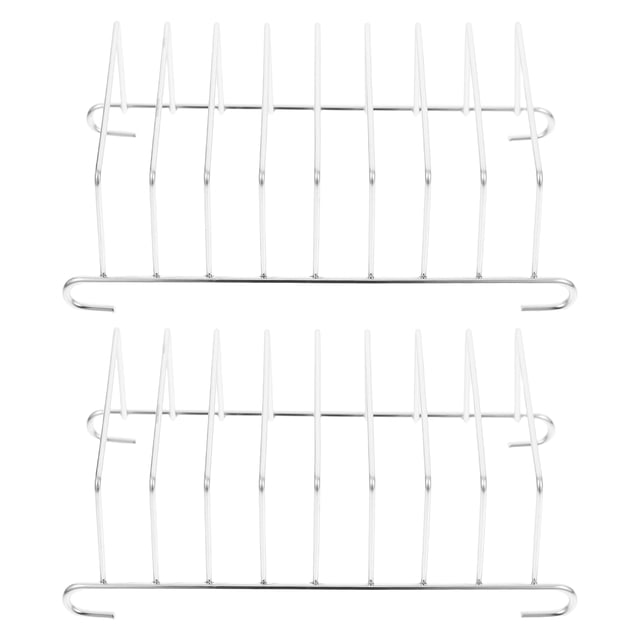2 Pcs Grille pour Friteuse à Air Chaud Grille pour Friteuse Électrique Grille à Pain Outil de Cuisson Accessoires pour Friteuse à Air