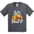 thumbnail image 3 of Inktastic Lets Taco Bout It Youth T-Shirt, 3 of 5