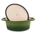 thumbnail image 2 of BergHOFF Neo 4pc Cast Iron Cookware Set, 5qt. & 8qt., Green, 2 of 10