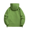 thumbnail image 6 of Xzbqbs Rain Coats for Men Waterproof Lightweight Softshell Hooded Raincoat Fashion Windbreaker Outdoor Travel Hiking Jackets, 6 of 6