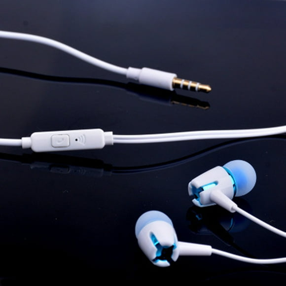 Maoww In Ear Earphone Running Sports Headphone Wired Earplug Headset with Microphone for Android for IOS