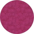 thumbnail image 1 of Ahgly Company Tapis Rond Lavable en Machine Intérieur Transitionnel Rouge Cramoisi, 6 Pieds Rond, 1 of 7