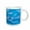 White, variant on 3drose, Usa, Alaska, Glacier Bay National Park. Close-up of Blue Ice., 15oz Mug