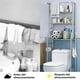 thumbnail image 3 of Estante de Baño Sobre Inodoro, 3 Niveles Estantes Ahorro de Espacio de Baño con Ganchos, Toallas Jabon Ducha Estante Repisa, Organizador de Almacenamiento de Baño de Ajustables (Acero inoxidable), 3 of 8