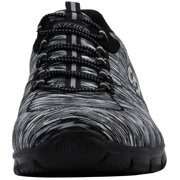 Skechers Slip on Shoes for Women, Empire Game on Fashion Sneaker, Relaxed Fit, Knit Upper, Cushioned Insole, Flexible Outsole, Lightweight & Breathable
