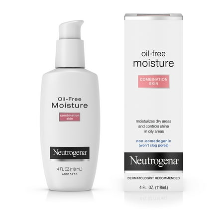 Neutrogena Oil Free Face & Neck Moisturizer for Combination Skin, 4 fl. (Best Neutrogena Moisturizer For Dry Skin)