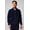 Navy, variant on Men's Foundation Scrub Jacket, 4-Pocket - MotionTech Fabric, Wrinkle-Resist, Lightweight, Semi-Slim Fit (Sizes Vary)