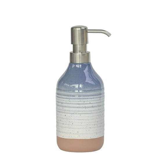 Better Homes & Gardens Ceramic Blue Ombre Soap Pump