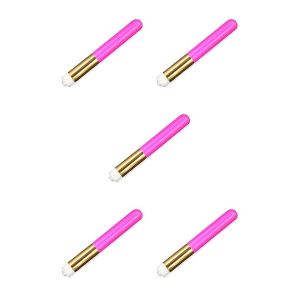 Seitruly Champú de pestañas para extensiones de pestañas Limpieza profunda Cepillos para la nariz Ceja Mango de acrílico Herramientas de Tipo 5 5piezas