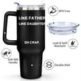 thumbnail image 3 of Inspirational Gifts for Men, Sometimes You Forget You're Awesome 40 Oz Tumbler with Handle and Straw, Birthday Gifts for Him Husband Dad and Boyfriend, 3 of 7