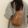 thumbnail image 3 of Men Messenger Bag Fashionable New Pattern Solid Color Layer Large Capacity Zipper Casual Chest Bag Shoulder Tote Bag, 3 of 3