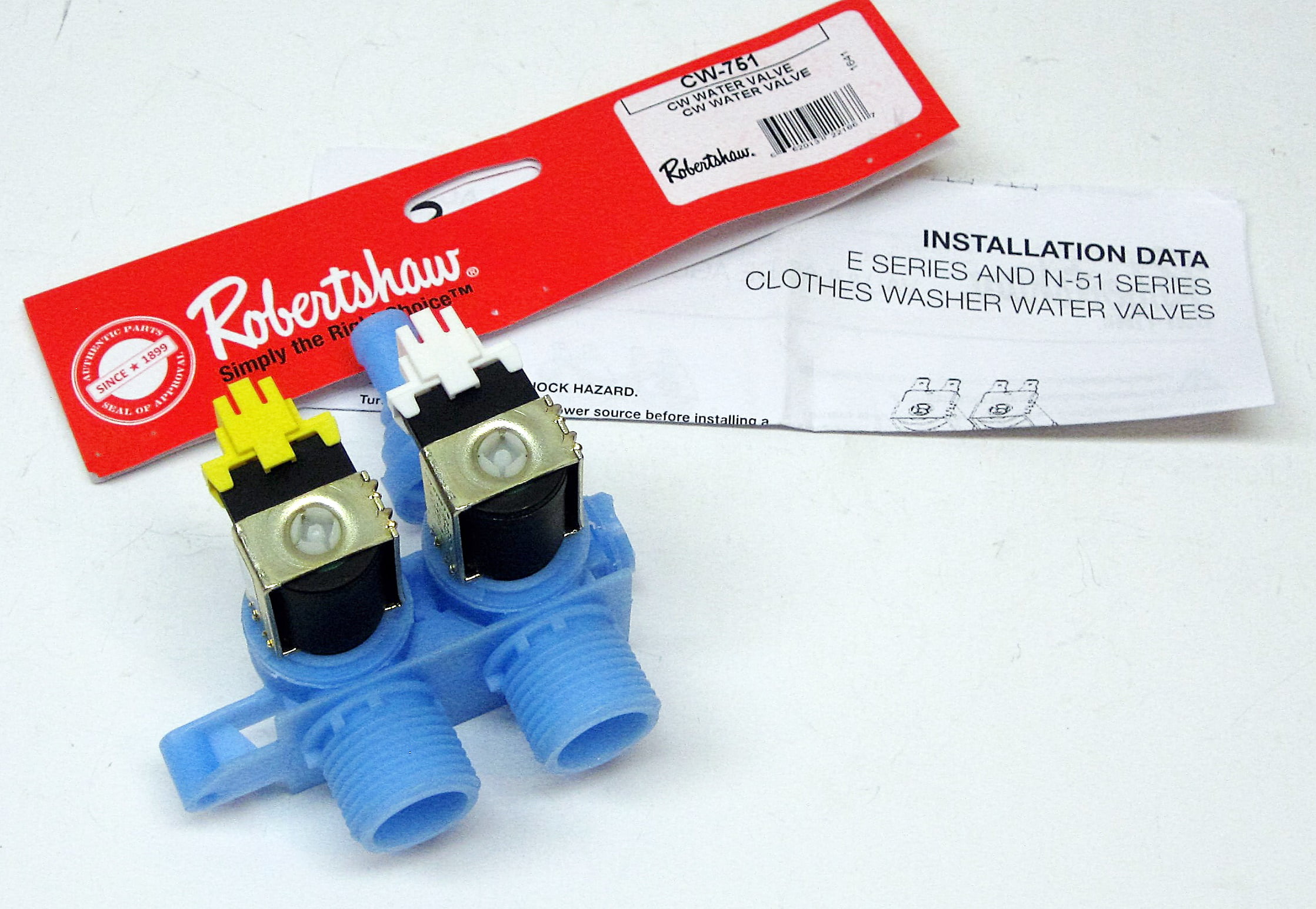Washer Water Inlet Valve for Whirlpool Sears 8540751 PS11746288 AP6013067