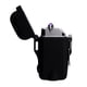 thumbnail image 3 of Antorcha de encendedor de cigarrillos de doble arco eléctrico resistente al agua recargable por USB 2 en 1 (negro), 3 of 8
