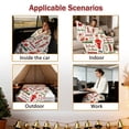 thumbnail image 6 of 1PCS Christmas Season Blanket - Soft Flannel Cozy Winter Gift for Home, Car or Movie Night, 6 of 6