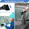 thumbnail image 3 of 48" Extendable Snow Brush and Ice Scraper for Car Windshield Window Aluminum Snow Removal Winter Tools 3 in 1 w/Bristle Broom Head Foam Grip for Trucks Vehicle SUV Accessories, 3 of 6