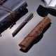 thumbnail image 3 of Estuche para bolígrafo individual de cuero hecho a mano vintage Funda para pluma estilográfica de cuero de vaca Estuche para bolígrafo (marrón tallado) Zhivalor CZBG-XM170, 3 of 6
