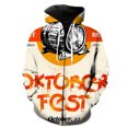 thumbnail image 1 of Sudadera con capucha y cremallera para hombre, diseño de festival de cerveza de dibujos animados, ropa de calle de gran tamaño para adolescentes, sudaderas con estampado 3D y capucha, chaquetas, tops, 1 of 6