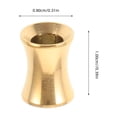 thumbnail image 2 of SHOWERORO 6 Pcs Embouts de Remplacement Tunnels Tubes Droits Forme Trompette pour Fête Danse Performances, 2 of 5