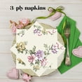 thumbnail image 4 of Keep Unique Floral Wedding Party Napkins, Disposable Napkin Birthday Decoupage, Pack/20, 4 of 6