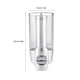 thumbnail image 5 of Dispensador de Bomba de Jabón Loción de Ducha champú Gel Dispensador de champú Bomba de Jabón Accesorios de Baño para Baño Cocina Hotel ANGGREK Otros, 5 of 8