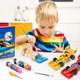 thumbnail image 4 of Wooden Car Race Car Craft Kit, 3 Pcs Build a Race Car Toy for DIY Painting and Assembly, 4 of 5