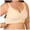Beige, variant on GEWSEY Daisy Bras for Older Women No Underwire Front Closure Comfort Senior Wireless Snap Closing Bra (Black, 3XL)