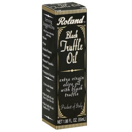 Roland Black Truffle Oil, 1.86 fl oz, (Pack of