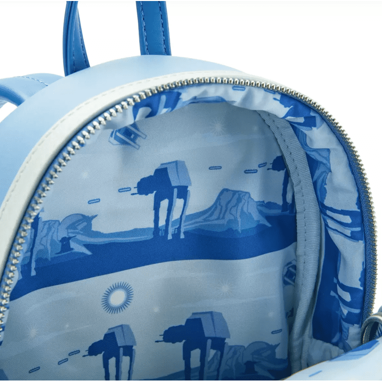 Disney Parks Star Wars Hoth Loungefly Mini Backpack New with  display picture 2